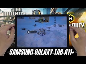 Samsung Galaxy Tab A11 Plus Test Game Call of Duty Mobile CODM | Dimensity 7300