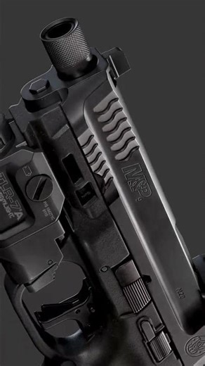 3D Pistol Weapon Asset – AAA Game Model