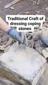 35K views · 200 reactions | Traditional Craft of dressing coping stones #drystonewalling #landscape #stone #heritagecraft | The Yorkshire Stone Dresser | Facebook