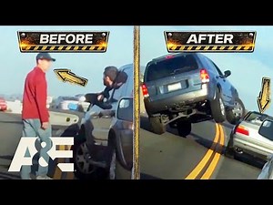 Road Wars: Hit-and-Runs, Revenge & Road Rage *Compilation* Top 7 Moments | A&E