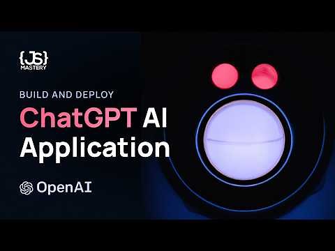 Build and Deploy Your Own ChatGPT AI App in JavaScript | OpenAI, Machine Learning