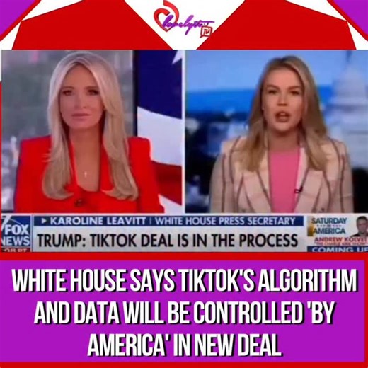 Lovelyti tv on Instagram: "BREAKING: White House press secretary Karoline Leavitt just dropped major details on the new U.S.-China TikTok deal 👀 According to Leavitt, America will now have the upper hand: ​ 6 out of 7 board members will be Americans 🇺🇸 ​The U.S. will control TikTok’s powerful algorithm 📲 ​Oracle will handle all data & privacy 🔒 “This deal does put America first,” Leavitt said on Fox News. But here’s the kicker — the White House still hasn’t revealed who the six Americans on