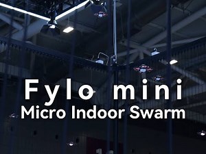A New Era of Indoor Drone Show – Fylo Mini Micro Indoor Swarm Drone Make a Dynamic Debut