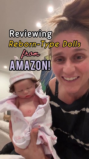 2.2M views · 10K reactions | Here’s a look at 3 reborn-type dolls you can get on Amazon!  I’ll  these below in the comments. #amazonfinds #lifewithkids #pretendplay #rebornbaby #rebornbabydoll | 7 Days of Play | Facebook