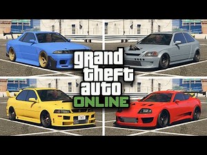 Top 6 Best JDM Cars in GTA 5 Online