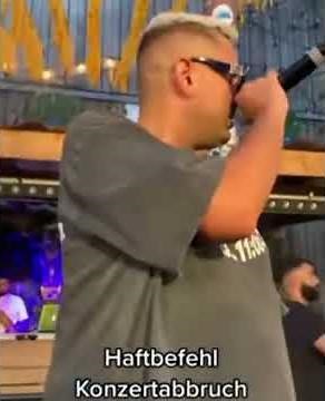 Haftbefehl Konzert Abbruch / Mannheim / Alle Aufnahmen #Haftbefehl #Hafti #Konzert