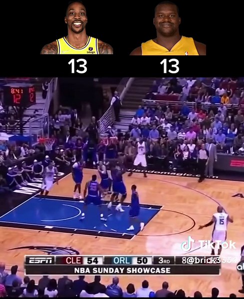 Dwight Howard vs Shaquille O'Neal: Prime Basketball Highlights