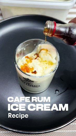 Café Rum Ice Cream Cocktail Recipe