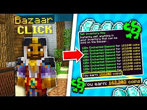 How to use Bazaar! (Hypixel Skyblock)