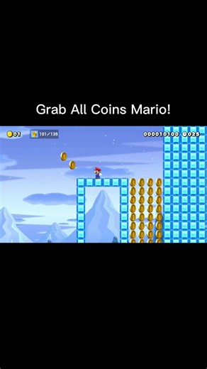 Grab All Coins | Speed Run #supermariomaker2 #mario #nintendoswitch