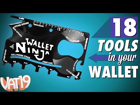 18-in-1 multi-tool the size of a credit card!