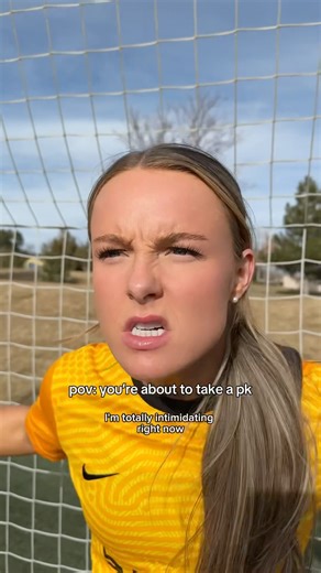 When there is a penalty shootout… #soccerplayer #soccer #penaltykick #goalkeeper