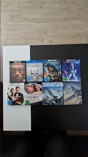 Meine komplette James Cameron Filmsammlung! 4K Ultra HD Blu-ray & Blu-ray #terminator #collection