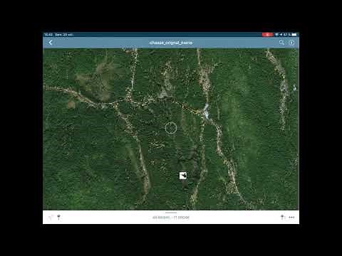 Carte satellite pour Avenza map