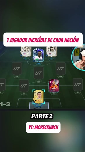 Jugador increíble de cada nación - Parte 2