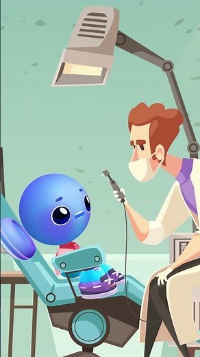 Buddy visits the Dentist | Buddy the Robot | English for Kids | Buddy.ai