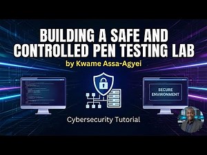 How to Build a Safe & Controlled Penetration Testing Lab | Beginner Cybersecurity Tutorial