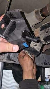 replacement transmission mounting bush damage GMC tahoe #auto #mechanic #shorts #idea