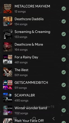 We have all these awesome playlists we could add you to! Completely free!! Is your band interested?! Comment below! | Total Deathcore