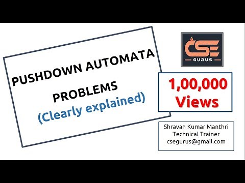 Pushdown Automata problems with clear explanation