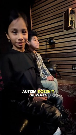 This is how 2 autistic boys show their support
