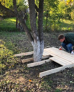 248K views · 327 reactions | Backyard Bench From Pallets | Science, Tech and Universe | Facebook