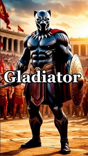 👉 What if Black Panther was a President, Gladiator or Alien? 😱 | 9 Versions ‪@evolution_mind‬