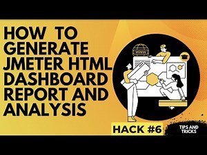 How to generate Jmeter HTML dashboard report and analysis|| HACK#6