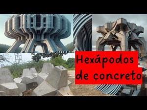 QUE SON HEXAPODOS DE HORMIGON O CONCRETO... PARA QUE SE PUEDEN UTILIZAR