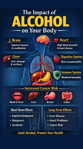 What Happens When You Drink Alcohol Daily #shorts #health