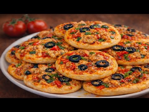 Mini Pizza Without Oven | No Oven Mini Pizza Recipe | Easy Pan Pizza at Home arfa's cooking world