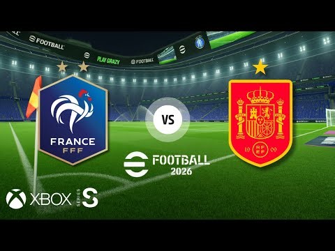 Francia vs España ⚡ Choque de Potencias en eFootball 2026