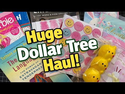 HUGE Dollar Tree Haul! 😱 So Many Cute Finds!