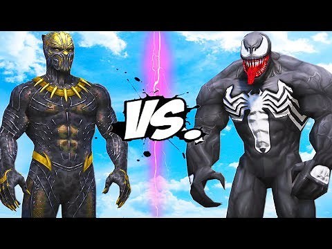 VENOM vs KILLMONGER (Black Panther) - Villain Battle