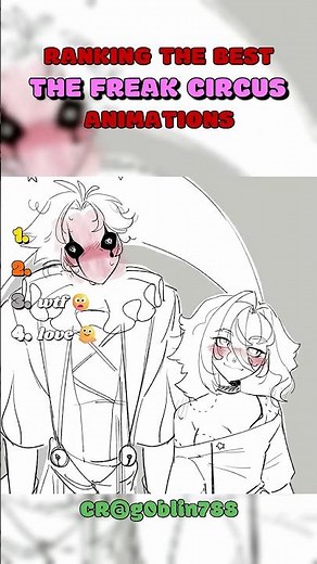 Ranking the best freak circus #thefreakcircus #freakcircus #tfc #jester #pierrot #art