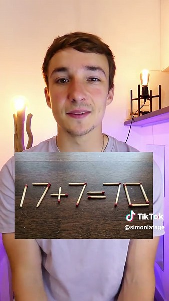 jeu équation 🤯 #jeu | move one match to solve the equation