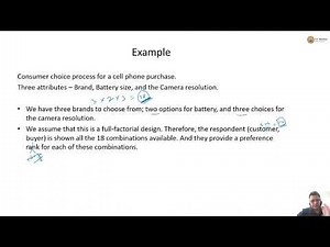 Conjoint Analysis using a Statistical Method