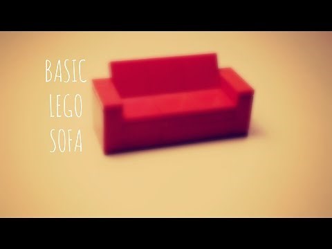 Basic LEGO Couch - Tutorial