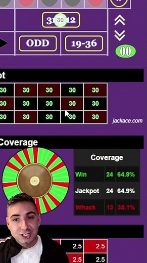Bet Two Dozens and Watch What Happens #roulette #casino #trick