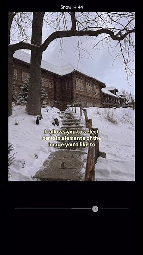 A glimpse into Faith Connally's winter workflow: Presets + Generative Remove + Scene Enhance = Magic