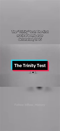 Unveiling the Power of the Atom: Witness the Pivotal Moment of the Trinity Test