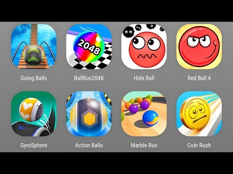 Going Balls,Ball Run 2048,Hide Ball,Red Ball 4,Gyrosphere Ball,Action Balls,Marble Run,Coin Rush