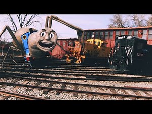 thomas the train BUT SCARY - train station