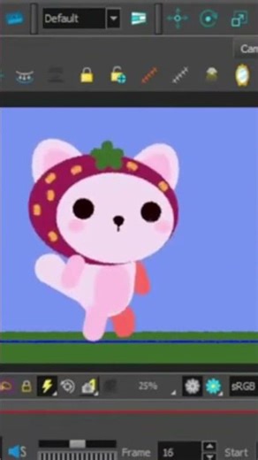 walk cycle speedanimation #animação2d #animation #speedanimation