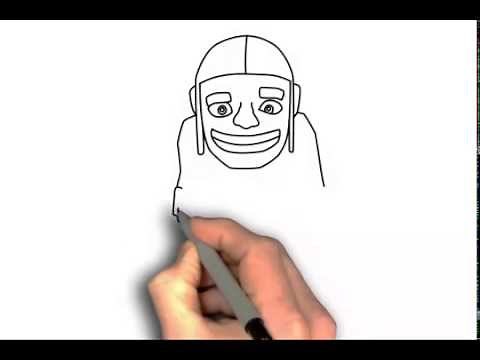 How to draw Clash of Clans characters Builder - drawing tutorial