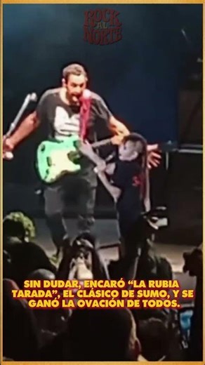 EN TANDIL UN PIBE SE SUBIÓ AL ESCENARIO DE DIVIDIDOS Y SE LLEVÓ LA NOCHE