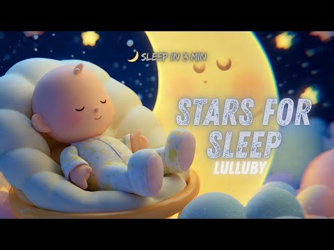 Stars for Sleep Lullaby 🌟 Gentle Baby Humming Song | Calming Night Sky Dreams
