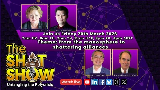 The Sh*t Show: from the manosphere to shattering alliances | David Ko