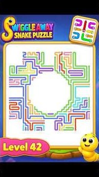 Wiggle Away: Snake Puzzle | Level 42 | Strategy Starts Here! 🧠