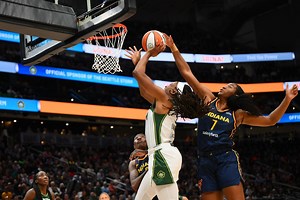 Fever beat Storm for fifth straight win without Caitlin Clark: Highlights